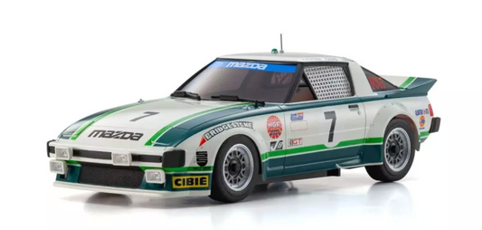 KYOSHO ASC MR04N-MM2 MAZDA SAVANNA RX-7 (SA22C) "1979 DAYTONA GTU CLASS WINNER No.7" MZP161GR ศูนย์ไทย