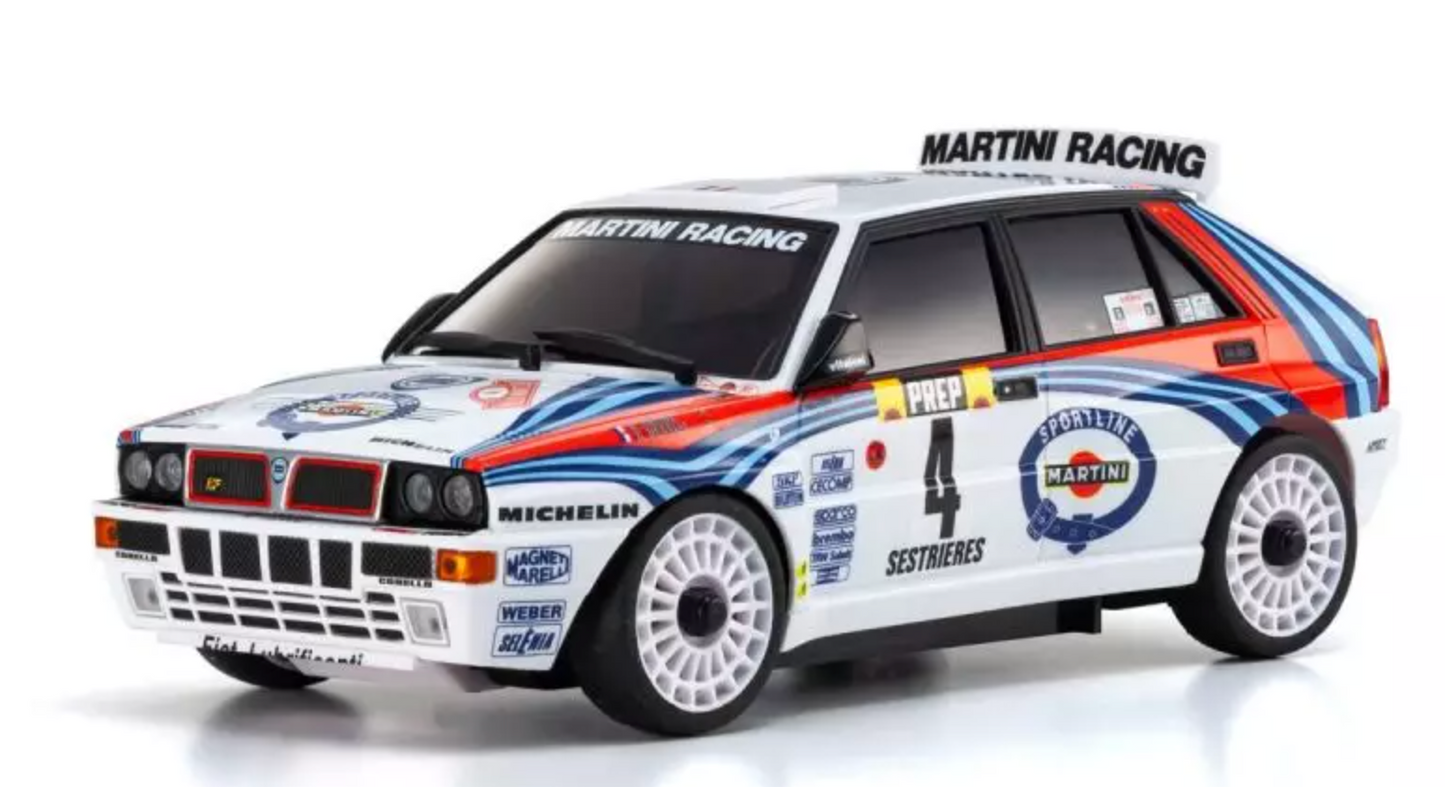 KYOSHO ASC MA020 LANCIA DELTA No.4 1992 Monte Carlo Rally Winner MZP484MC ศูนย์ไทย