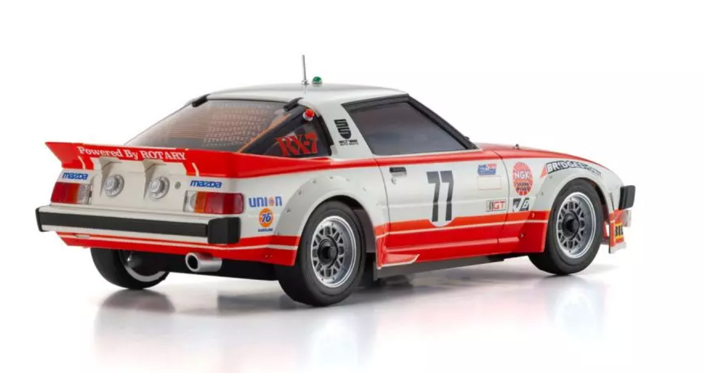 KYOSHO ASC MR04N-MM2 MAZDA SAVANNA RX-7 (SA22C) "1979 DAYTONA CAR No.77" MZP161GR ศูนย์ไทย