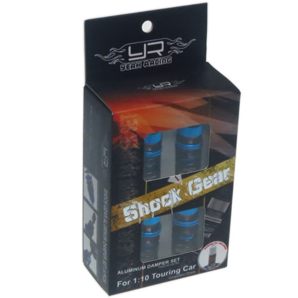 Yeah RACING Shock-Gear 55mm Damper Set for 1/10 RC Touring Car Blue DSG-0055BU ศูนย์ไทย