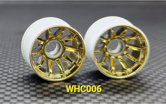 GL RACING RWD R10 Machine Cutted Chrome Rim Wide ศูนย์ไทย