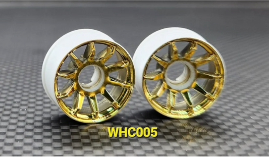 GL RACING RWD R10 Machine Cutted Chrome Rim Narrow ศูนย์ไทย