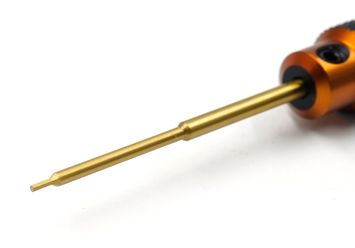 Yeah Racing  Aluminum 0.9 Allen Wrench Black/Gold YT-0255BK/GD
