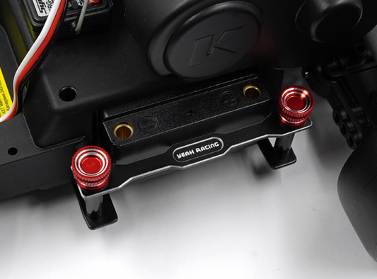 Yeah Racing Aluminum Shorty Battery Holder For Kyosho Fazer D2 FZD2 KYFZ-024BK/RD