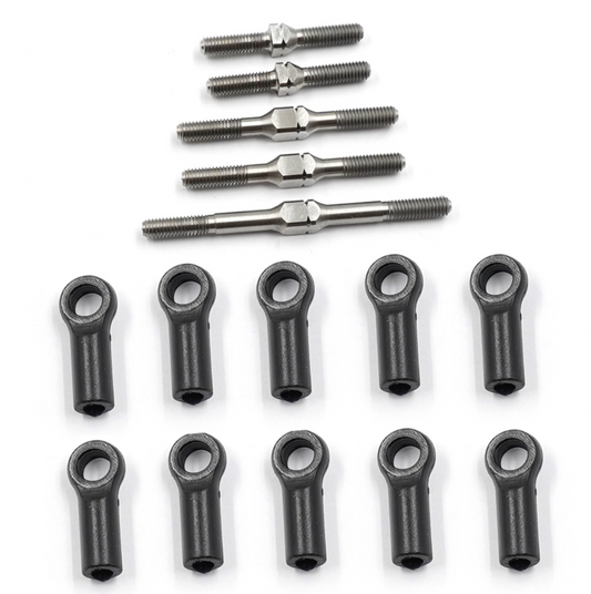 Yeah Racing 64 Titanium Turnbuckle Set For Kyosho Fazer D2 FZD2 KYFZ-027SV