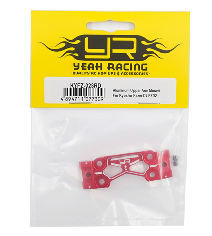 Yeah Racing Aluminum Upper Arm Mount For Kyosho Fazer D2 FZD2 KYFZ-023RD