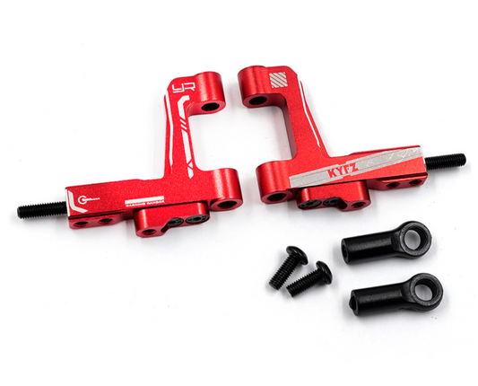 Yeah Racing Aluminum Front Upper/Lower Arm 2pcs For Kyosho Fazer D2 FZD2 KYFZ-019RD