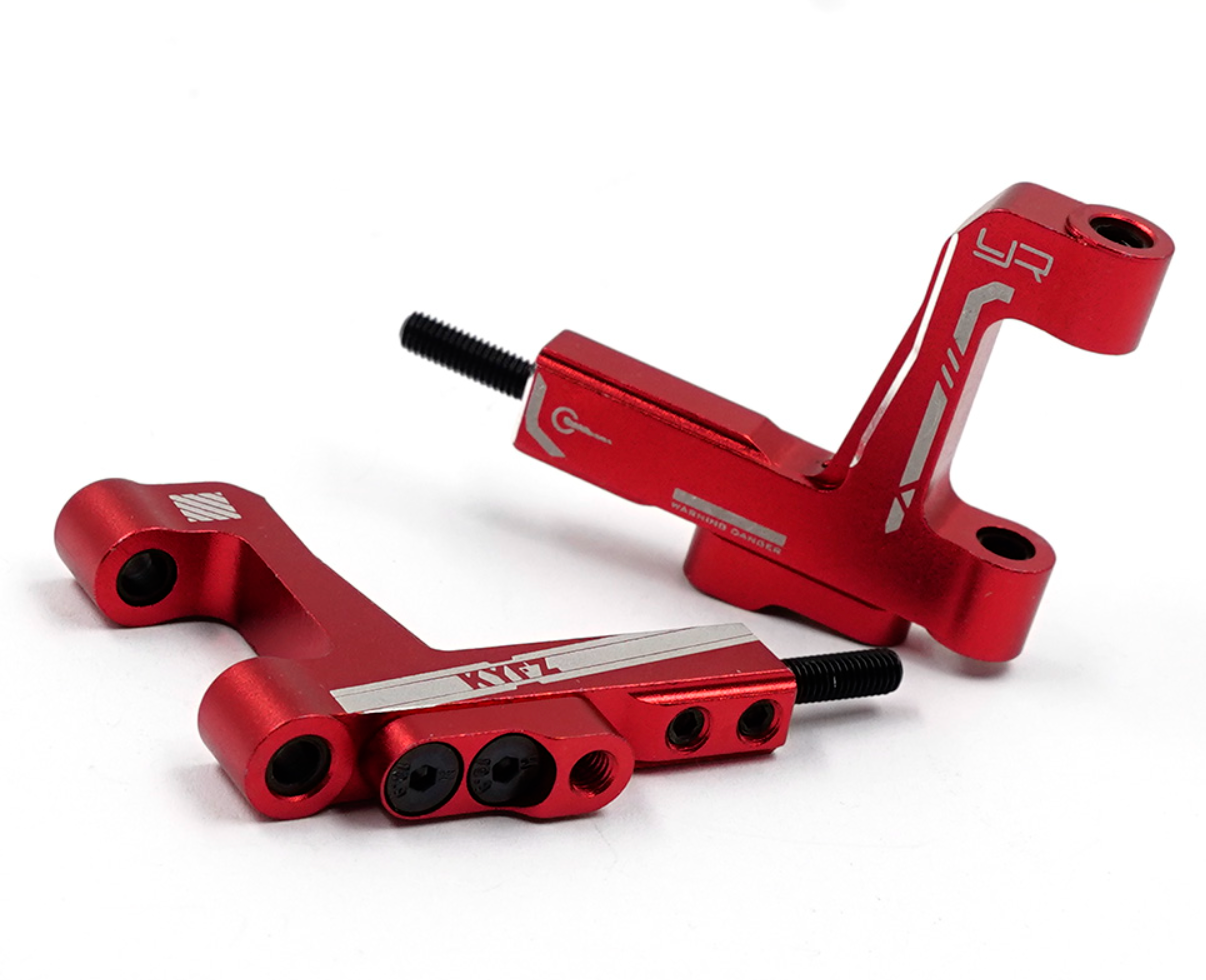 Yeah Racing Aluminum Front Upper/Lower Arm 2pcs For Kyosho Fazer D2 FZD2 KYFZ-019RD
