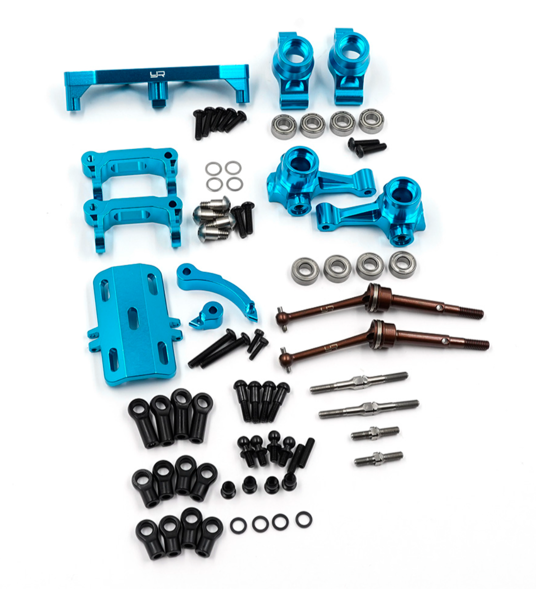 Yeah Racing Aluminum Essential Conversion Kit For Tamiya WR02C TAWR-S03BU