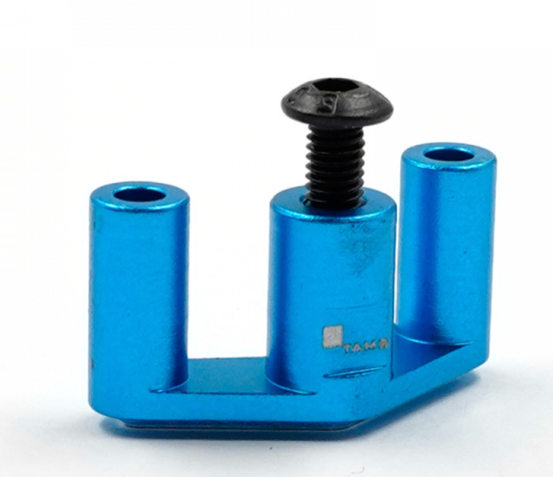 Yeah Racing Aluminum Steering Post Mount For Tamiya MB-01 BT-01 TAMB-003BU