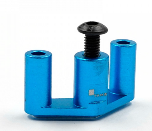 Yeah Racing Aluminum Steering Post Mount For Tamiya MB-01 BT-01 TAMB-003BU