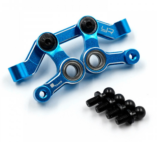 Yeah Racing Aluminum Ball Bearing Steering Set For Tamiya MB-01 BT-01 TAMB-001BU