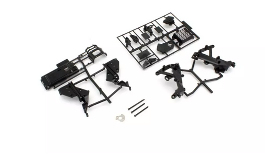 KYOSHO Main Frame ＆ Gear Box Set(Black) GP101BK ศูนย์ไทย