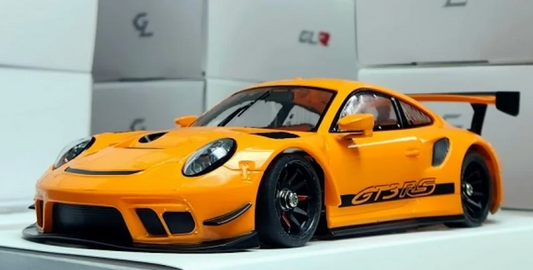 GL racing 1/28 GL 911 GT3 body-Orange *Wheel Base 98mm* GL-911-GT3-Orange ศูนย์ไทย
