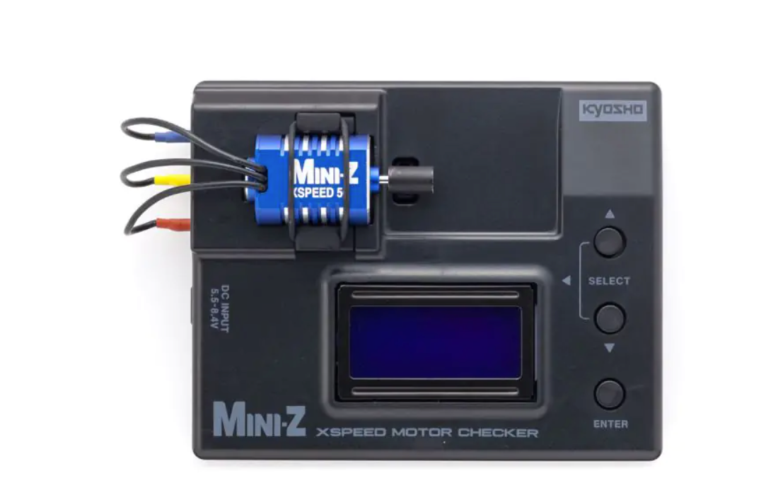 KYOSHO X-SPEED MINI-Z Motor Checker MZW124 เทสรอบมอเตอร์ ศูนย์ไทย