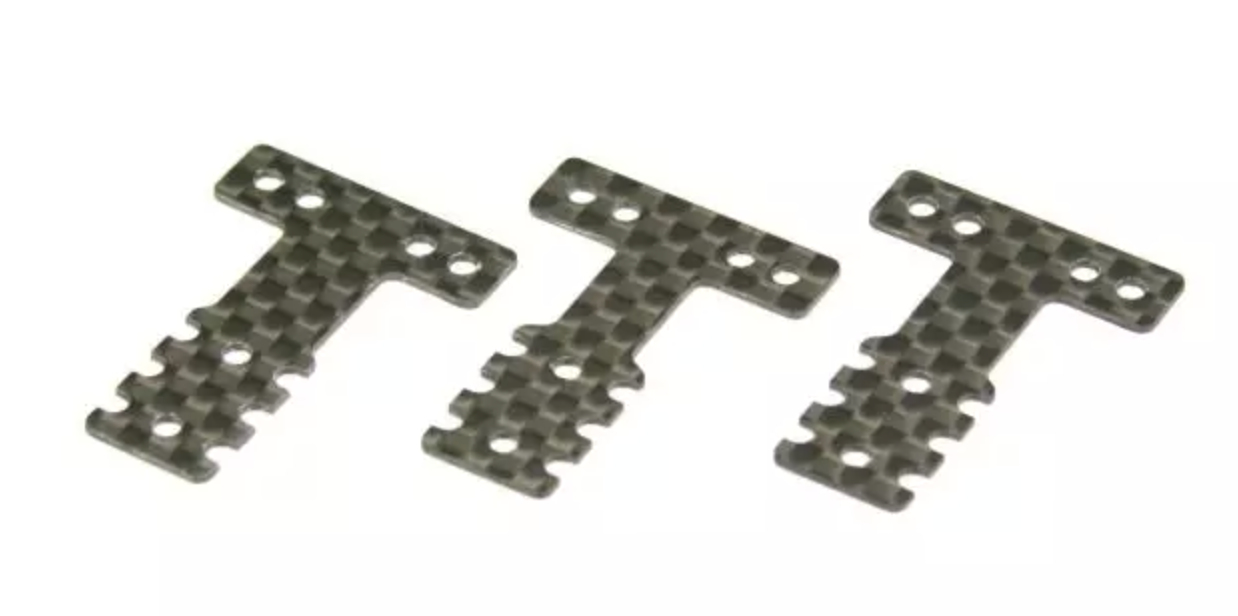 KYOSHO Carbon Rear Suspension Plate Set(MM/LM MZW403B ศูนย์ไทย