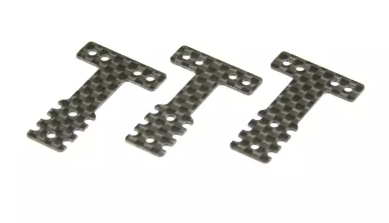 KYOSHO Carbon Rear Suspension Plate Set(RM/HM) MZW404B ศูนย์ไทย