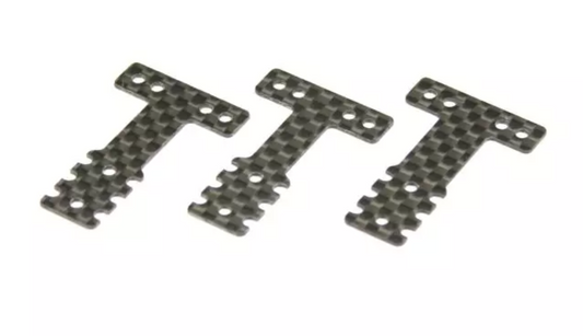 KYOSHO Carbon Rear Suspension Plate Set(RM/HM) MZW404B ศูนย์ไทย