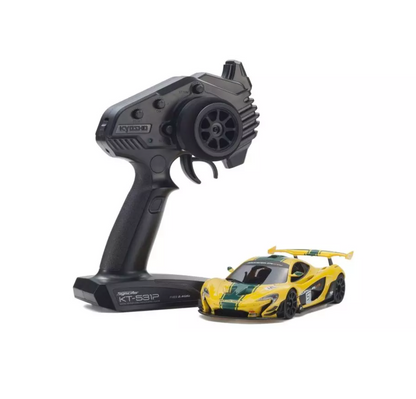 KYOSHO MINI-Z RWD MR-04 readyset McLaren P1 GTR Yellow/Green 32375YG ศูนย์ไทย