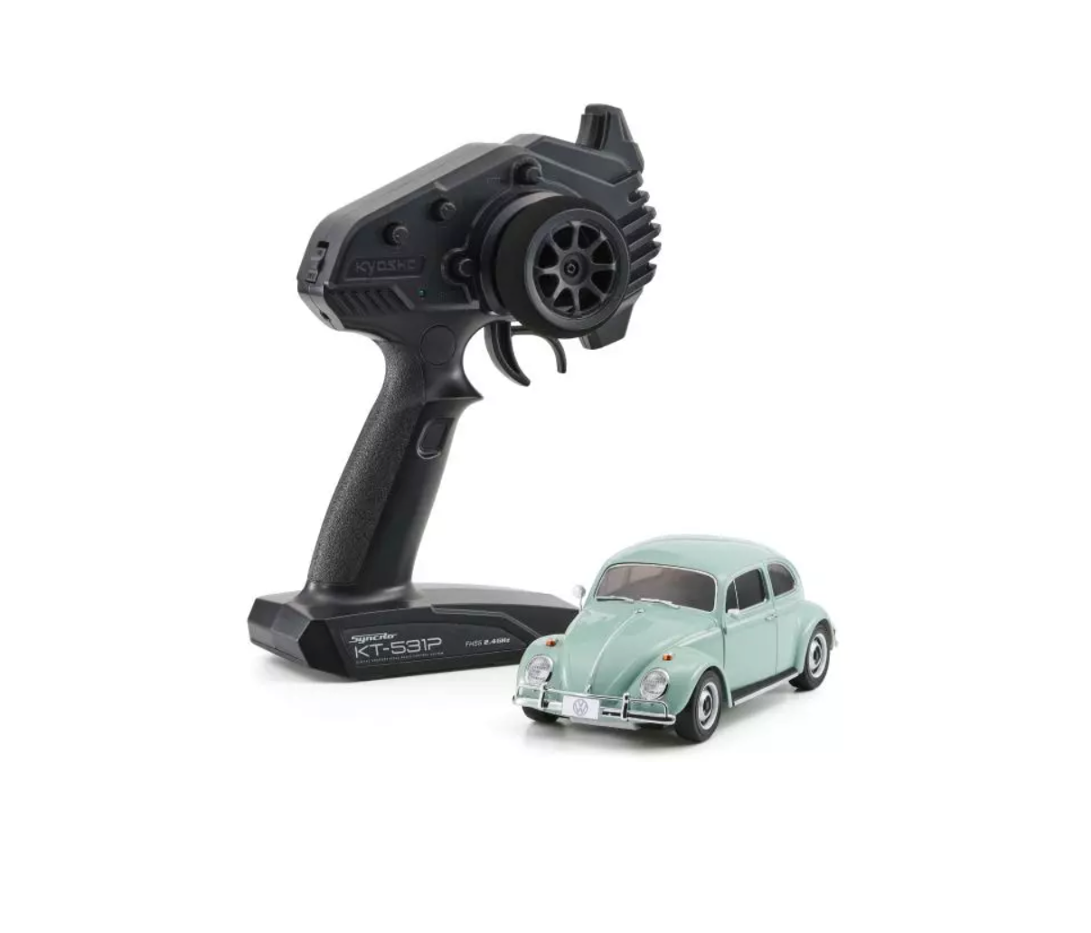 KYOSHO MINI-Z RWD MR-04 readyset VW Beetle 1966 Model Bahama Blue 32374BBL ศูนย์ไทย
