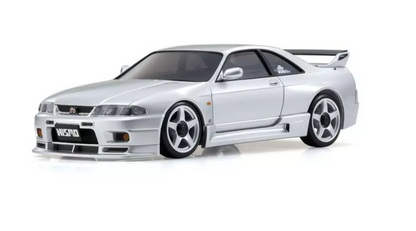 KYOSHO MINI-Z AWD NISSAN SKYLINE GT-R NISMO (R33) Silver 32659S ศูนย์ไทย