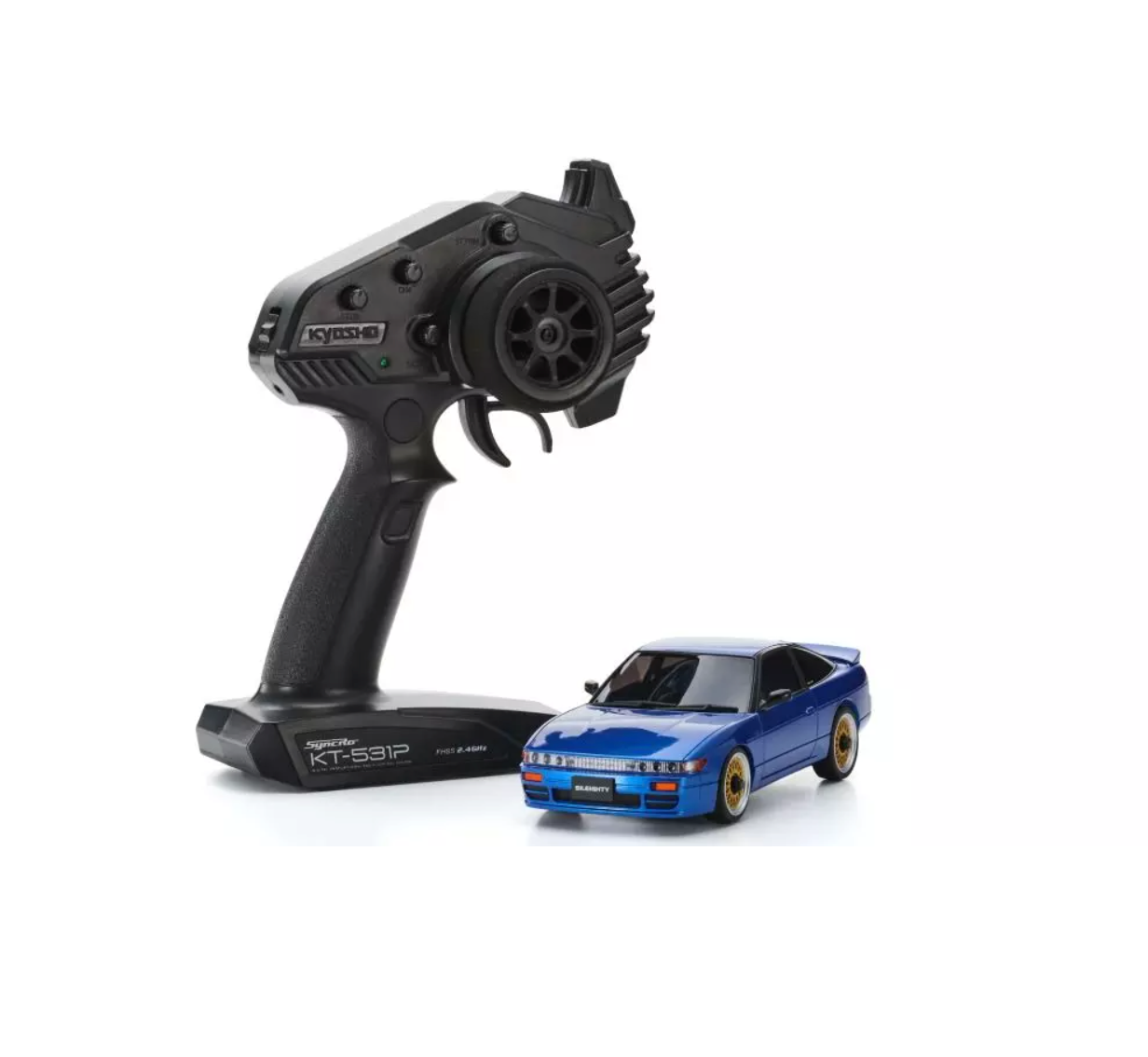 KYOSHO MINI-Z AWD NISSAN SILEIGHTY Blue 32660BL ศูนย์ไทย