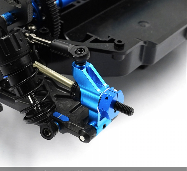Yeah Racing Aluminum Rear Upright Set For Tamiya TT-02 Type-SRX TATT-083BU ศูนย์ไทย