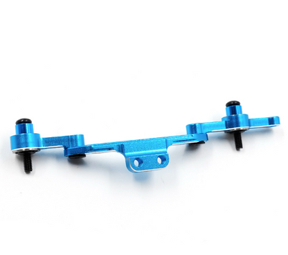 Yeah Racing Aluminum Long Tie-Rod Steering Set For Tamiya TT-02 SR/SRX TATT-087BU ศูนย์ไทย