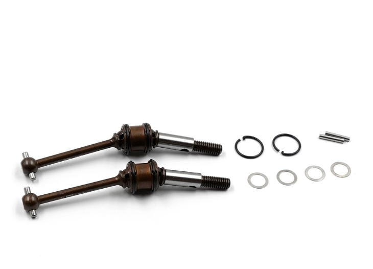 Yeah Racing Spring Steel Front Double Joint Universal Shaft 2pcs for Tamiya TT-02 SRX TATT-089SP ศูนย์ไทย