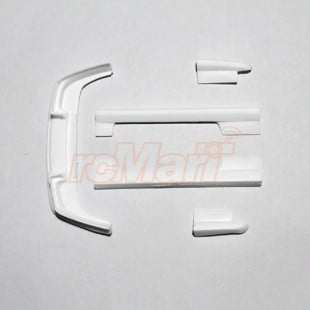 Garage Hiro GHA090 Aero Parts Set Ver.1 White For Kyosho Mini-Z NISSAN 180SX (ไม่รวมบอดี้)