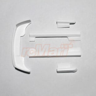 Garage Hiro GHA089 Aero Parts Set Ver.1 White For Kyosho Mini-Z NISSAN SILVIA S13 (ไม่รวมบอดี้)