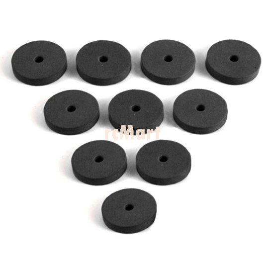 Yeah Racing YA-0242BK BODY PROTECT SPONGE PAD SET (BK) 10 PCS 4MM THICKNESS