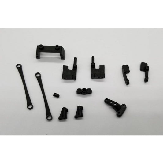 GL Racing GLF-S-007 GLF-1 SERVO MOUNT ,SIDE LINK & CHASSIS PARTS