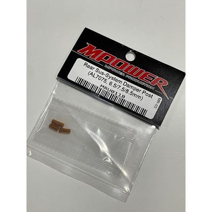 MPower MRU011B AL7075 Rear Sus-System Damper Post (6.5, 7.5, 8.5 /mm)