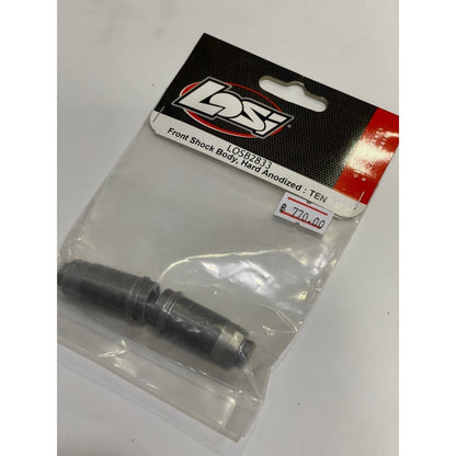 LOSB2833 Hard Anodized Front Shock Body Set (2)