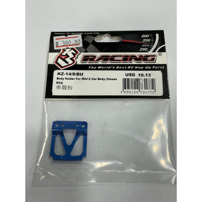 3Racing KZ-14/8/BU Mini-Z MR-015 Body Holder For Mini-Z Car Body (Nissan R34)