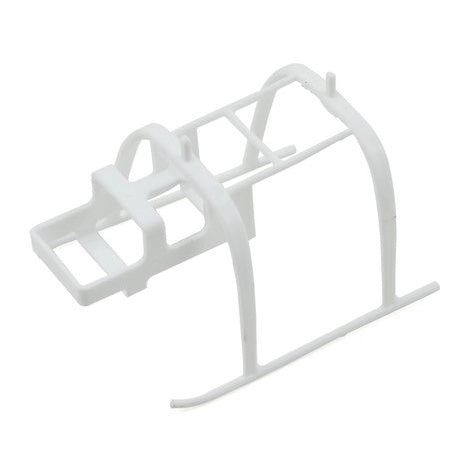 Blade Landing Skid & Battery Mount (White)
