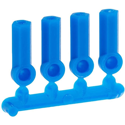 RPM Heavy Duty Rod Ends 12pcs 4-40 Blue for Losi Associated RC Car