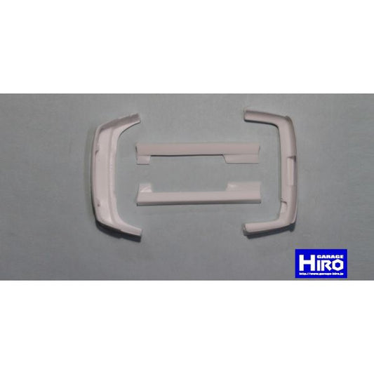 Garage Hiro GHA096 Aero Parts Set URAS Type-4 for NISSAN 180SX PS13 (KYOSHO MINI-Z Racer) (ไม่รวมบอดี้)