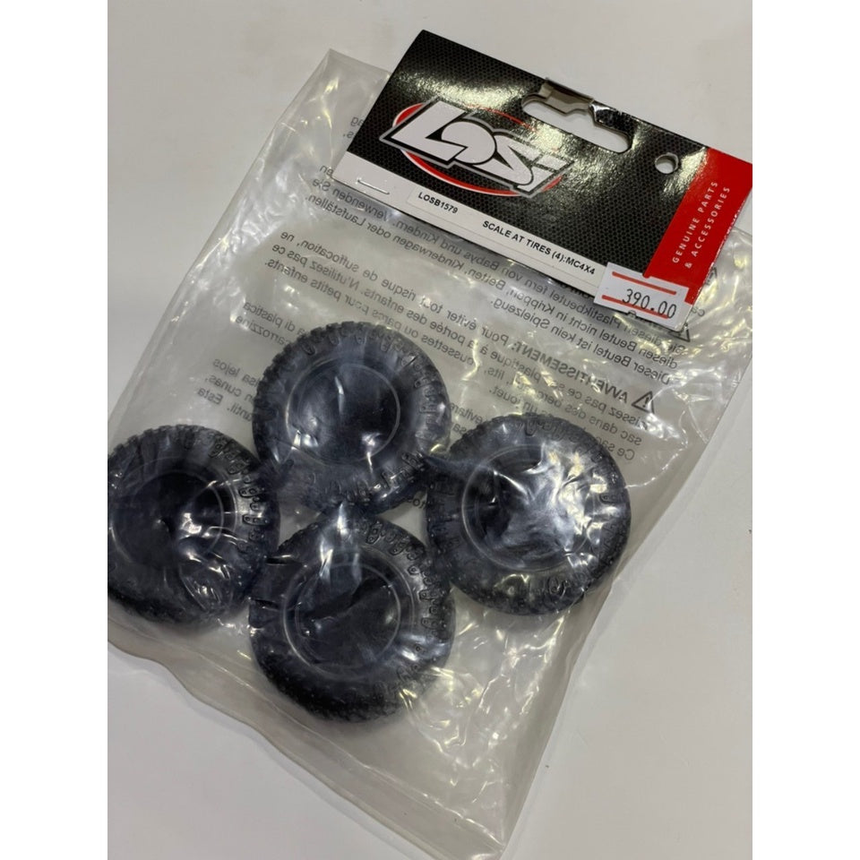 LOSB1579 Scale AT Tires (4)