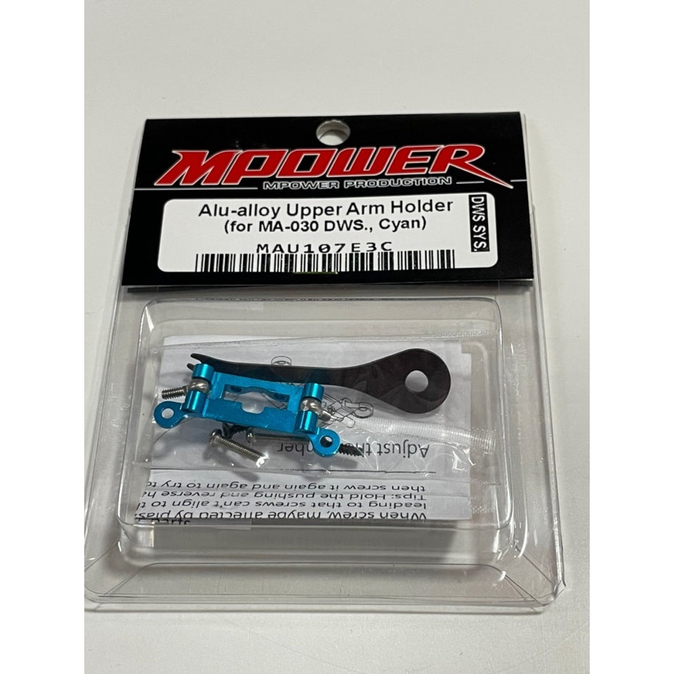 Mpower MAU107E3 Alu-alloy Upper Arm Holder (for MA-030 DWS., Cyan)