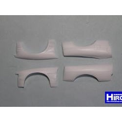 Garage Hiro GHA097 Over Fender Kit URAS for NISSAN SILVIA S13 (KYOSHO MINI-Z Racer) (ไม่รวมบอดี้)