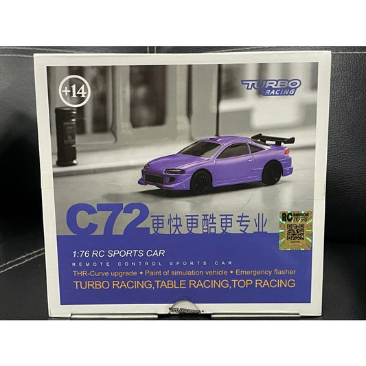 Turbo Racing C73 1:76 RC SPORTS CAR Purple