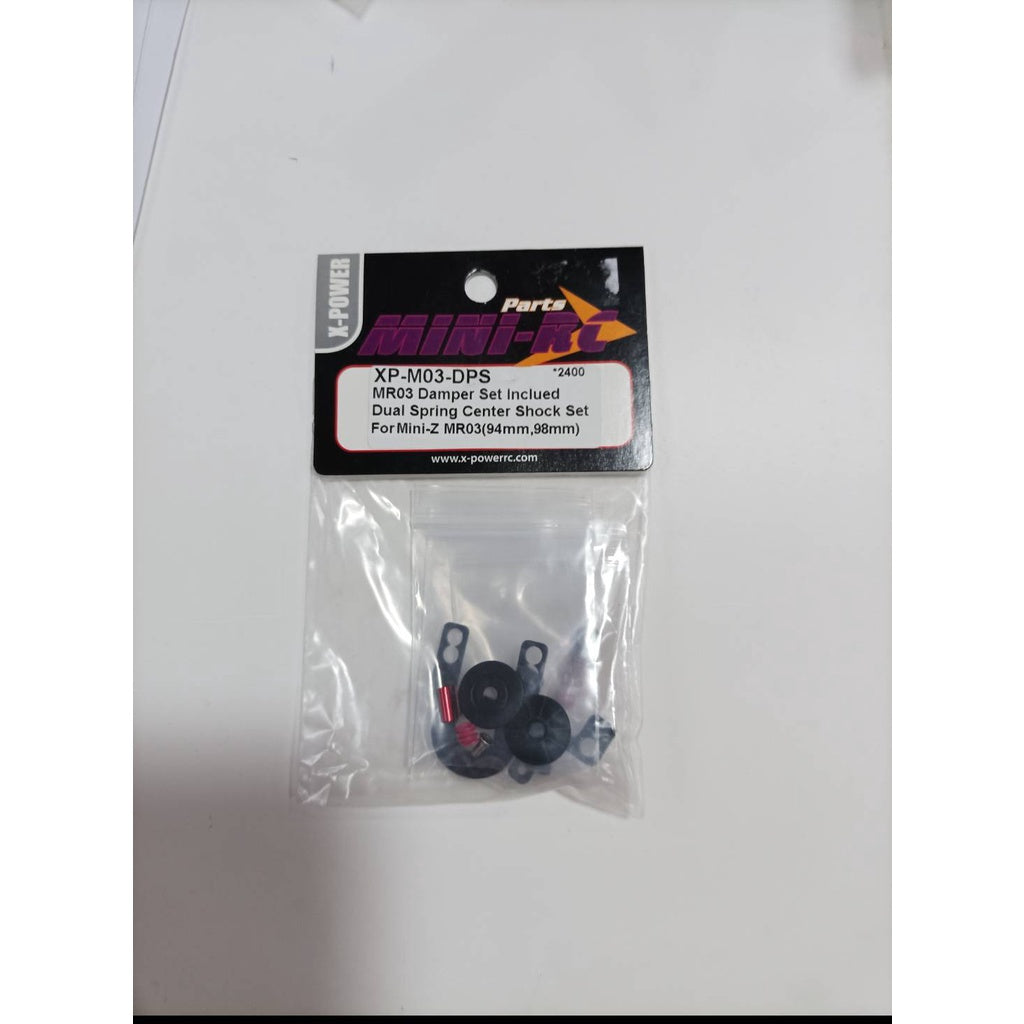 XP-M03-DPS  MR03 Damper Set Inclued Dual Spring Center Shock Set For Mini-Z MR03(94mm,98mm)