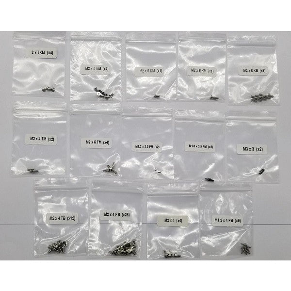 GL Racing GLF-S-033 GLF-1 STAINLESS STEEL SCREW SET