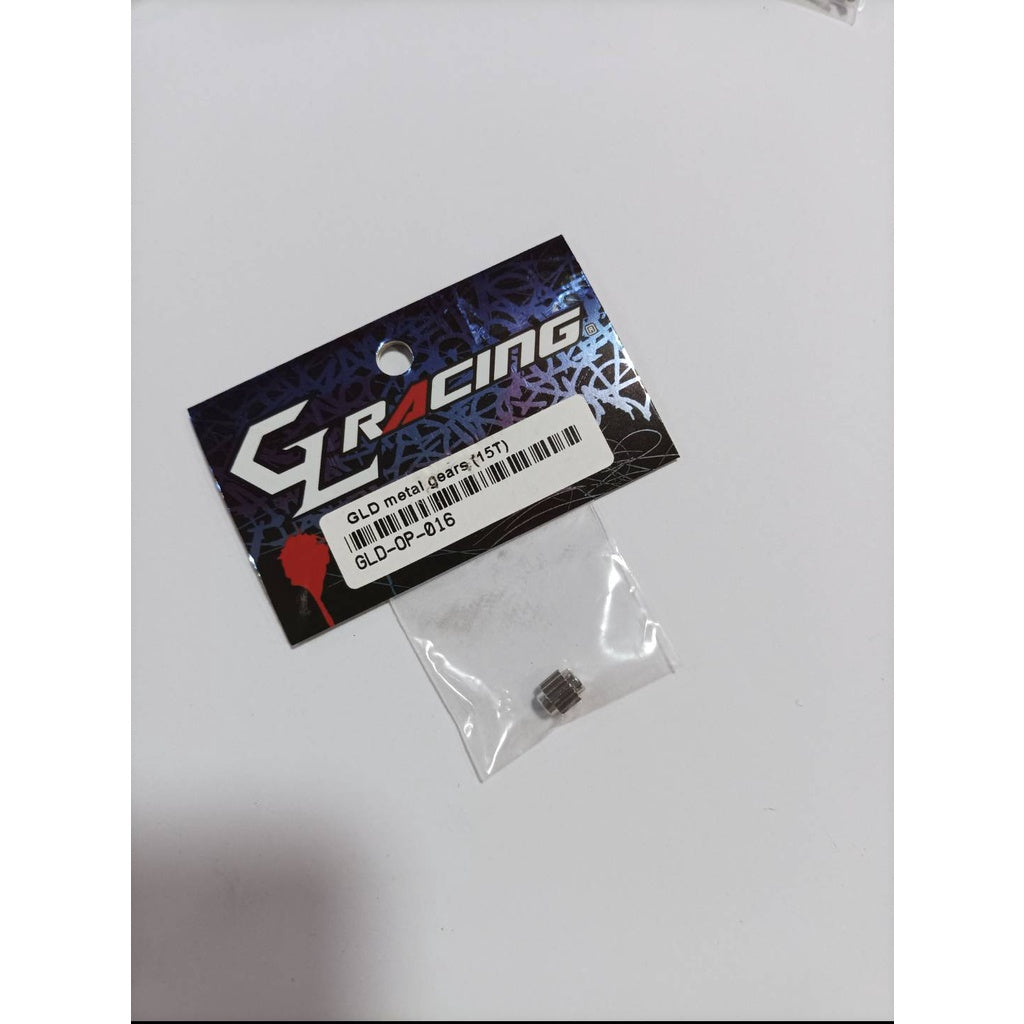 GL RACING  GLD metal gears (15T)  GLD-OP-016