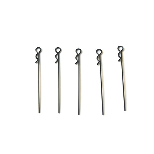 RC Aurora AC-067-BK Lexan Body Clip 5pcs (Black)