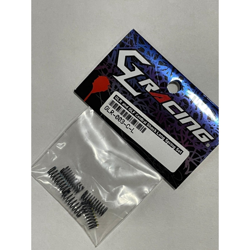 GL Racing GLR-003-C-L GLR and GLF Central Shock Long Spring Set