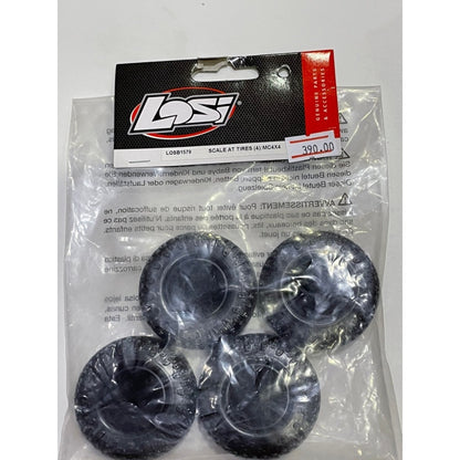 LOSB1579 Scale AT Tires (4)