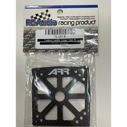 RC Aurora TL-003-B Carbon Camber Gauge Type B (2°~3.5°，0.5°/Step)